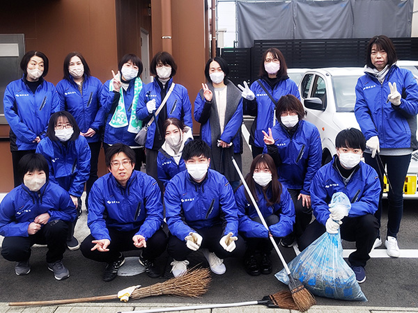 地域の清掃ボランティア
