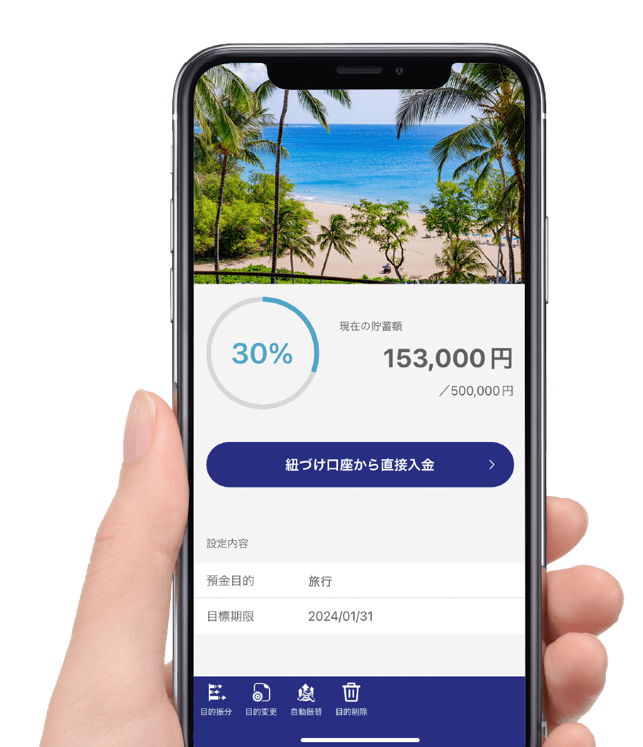 目的預金