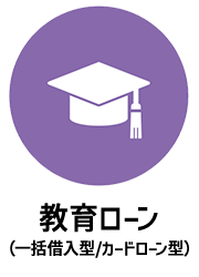 WEB完結型ローン対象商品　教育ローン