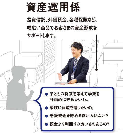資産運用係